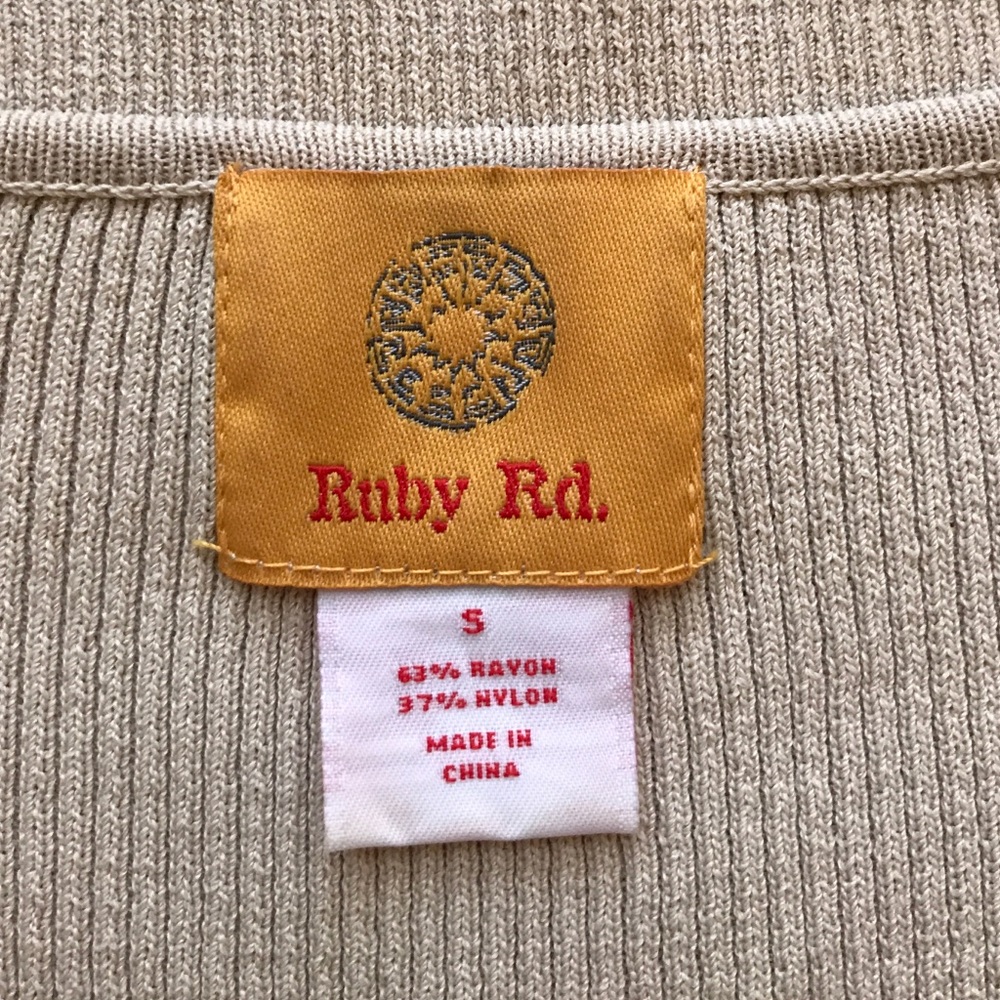 Ruby Rd. Beaded Top - Picture 4 of 4